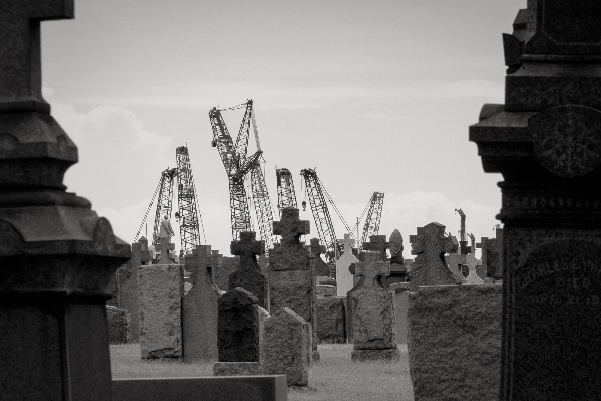 Christoph Radke, New York City, Queens, Calvary Cemetery, 2022